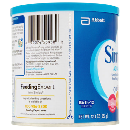 Similac® Advance® 20 Infant Formula, Powder, can