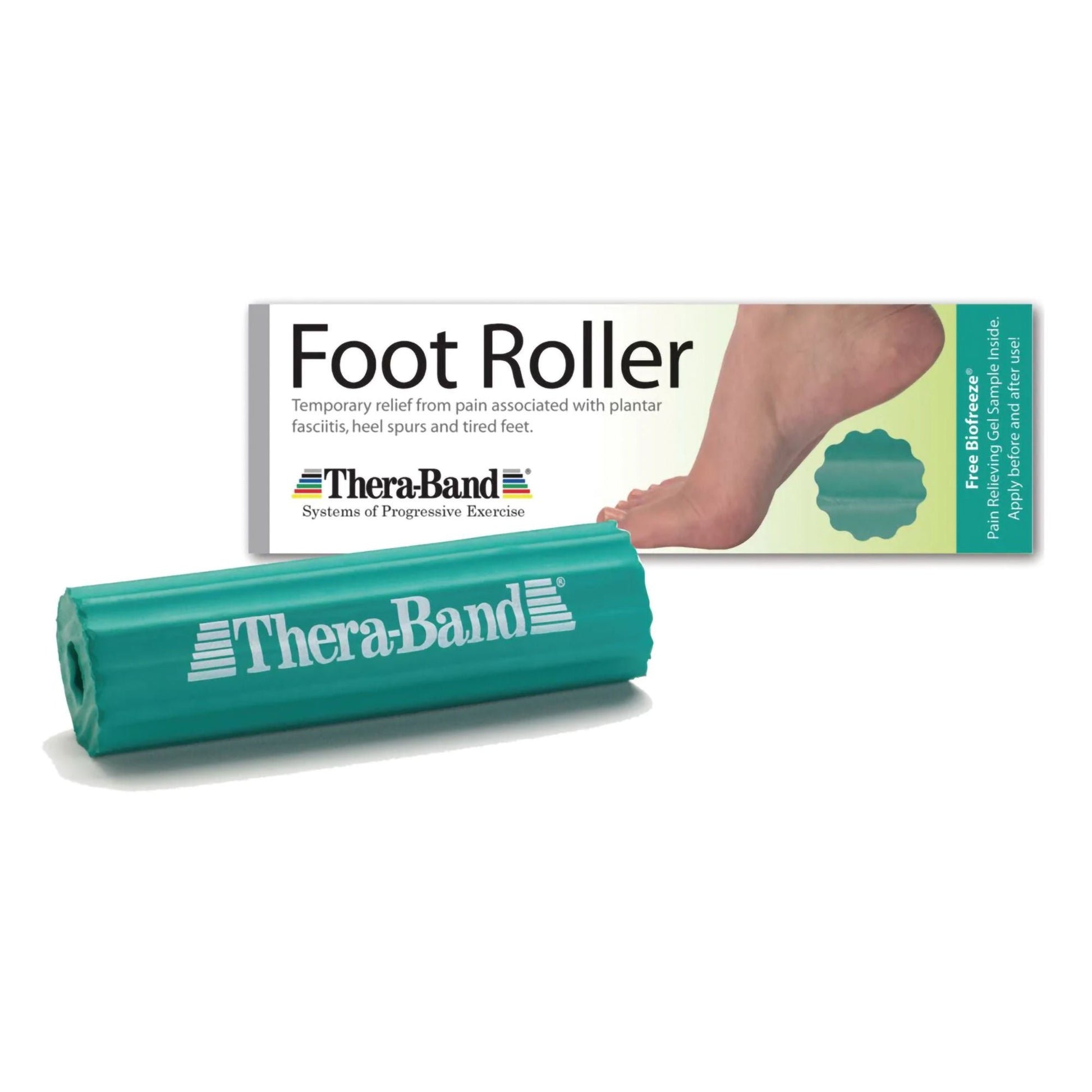 Thera-Band® Foot Massager, Green, 1-1/2 Inch Diameter, 5-Inch-Long