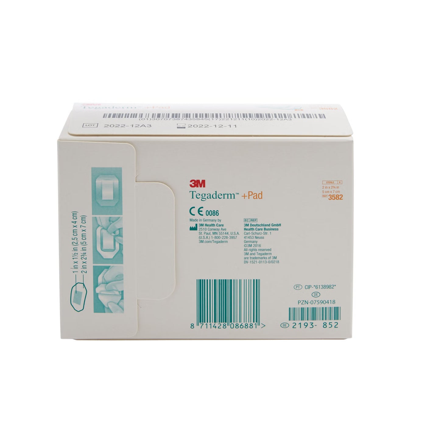 3M™ Tegaderm™ Film Dressing with Pad
