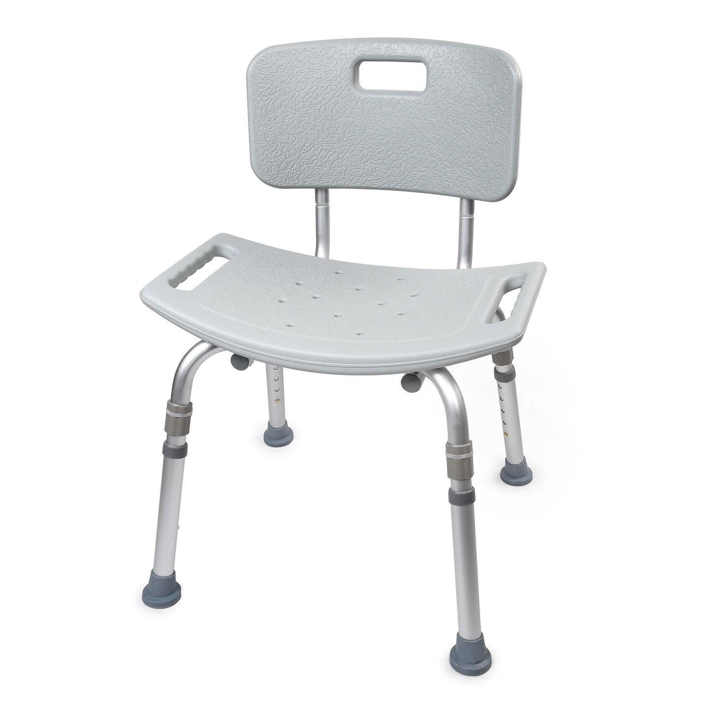 McKesson Aluminum Bath Transfer Bench with Removable Back