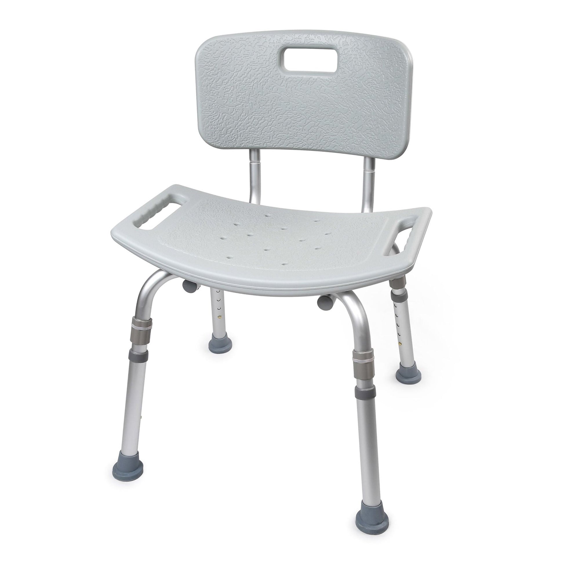 McKesson Aluminum Bath Transfer Bench with Removable Back