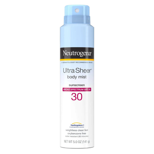 Neutrogena® Ultra Sheer® Sunscreen Spray, SPF 30