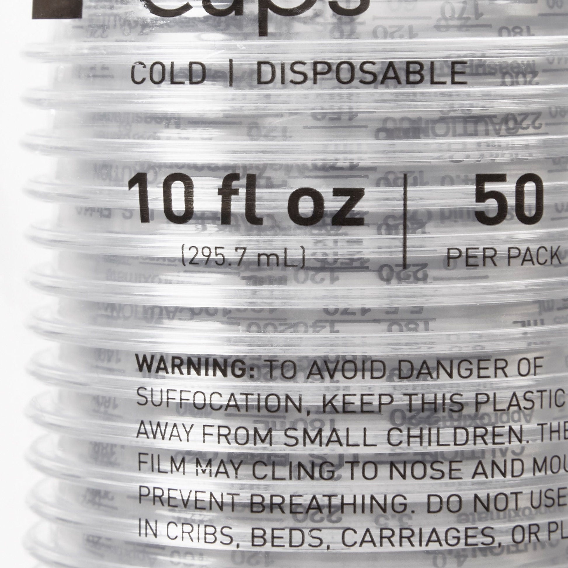 McKesson Graduated Drinking Cup, Clear