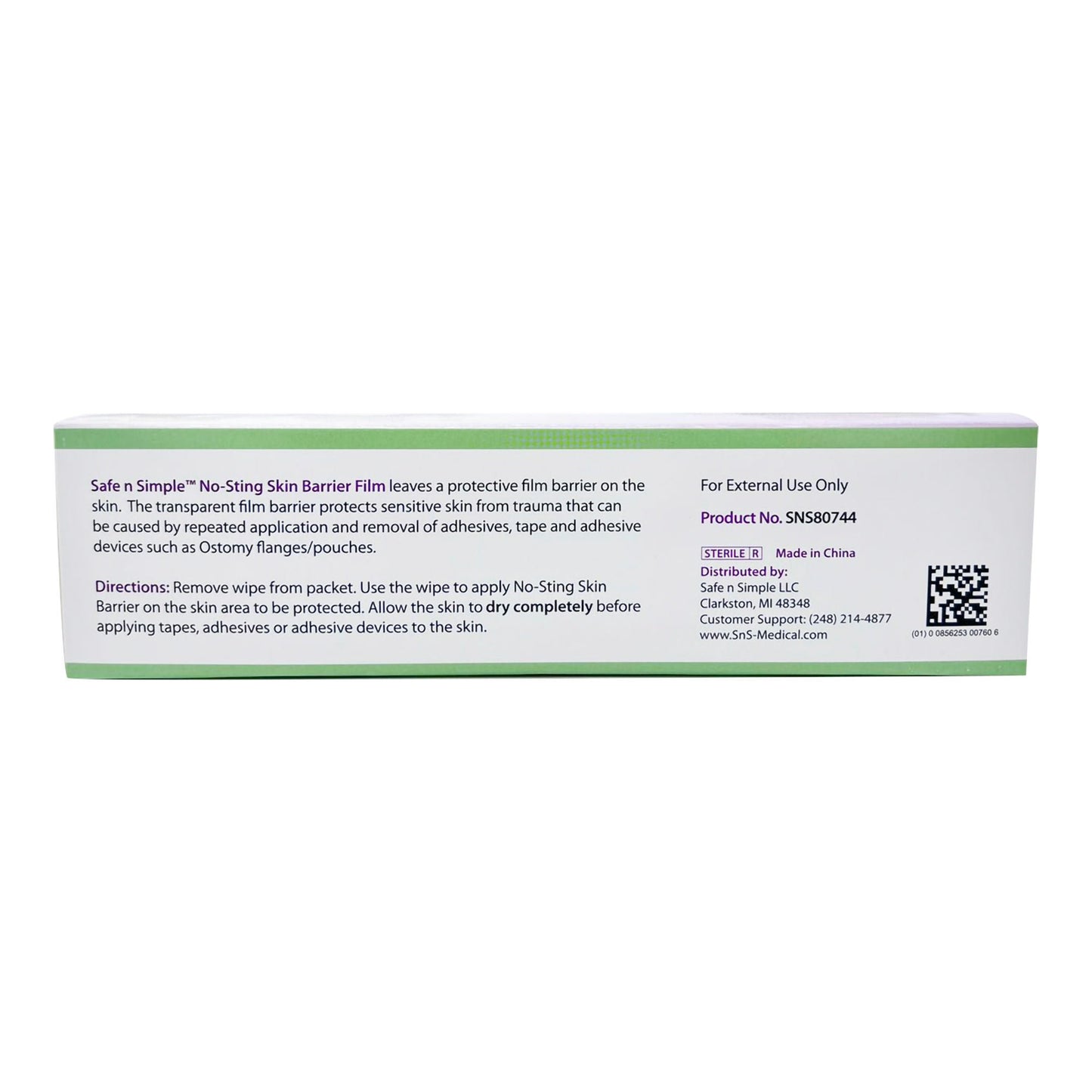 Safe n Simple™ Barrier Wipe