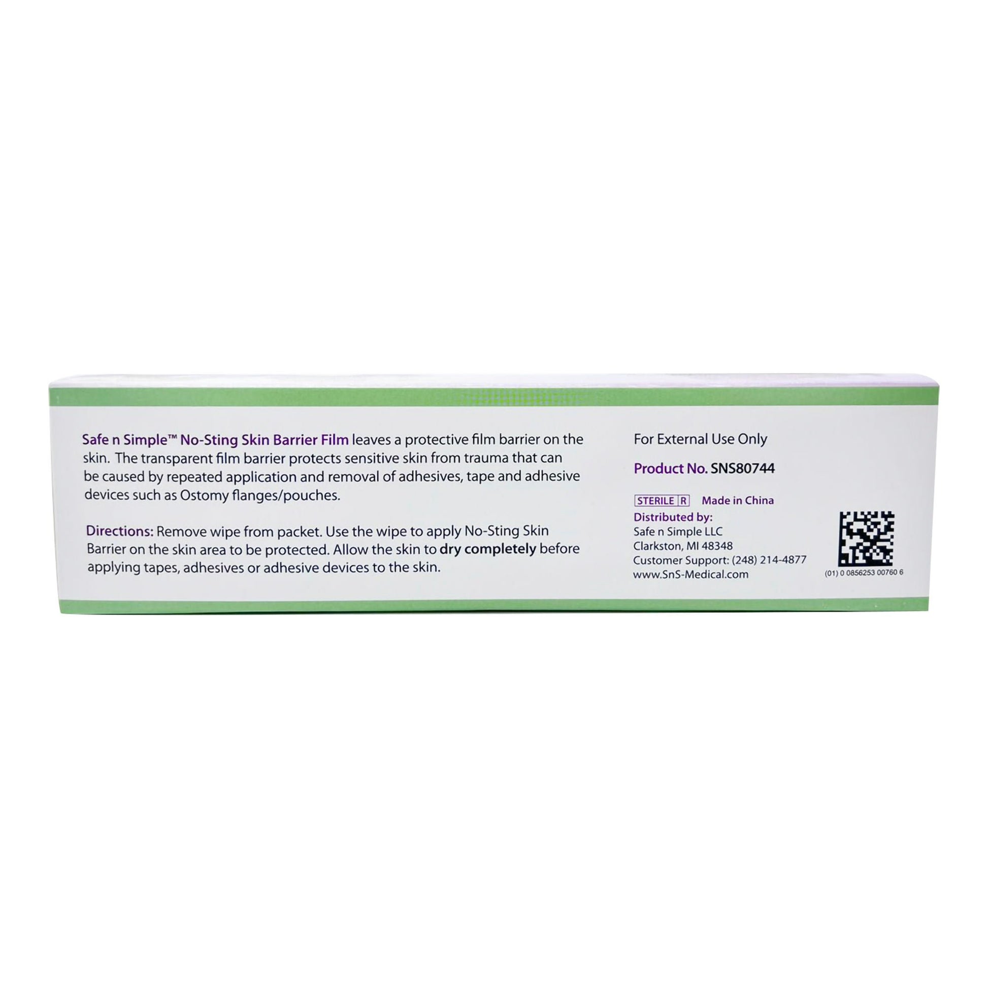 Safe n Simple™ Barrier Wipe