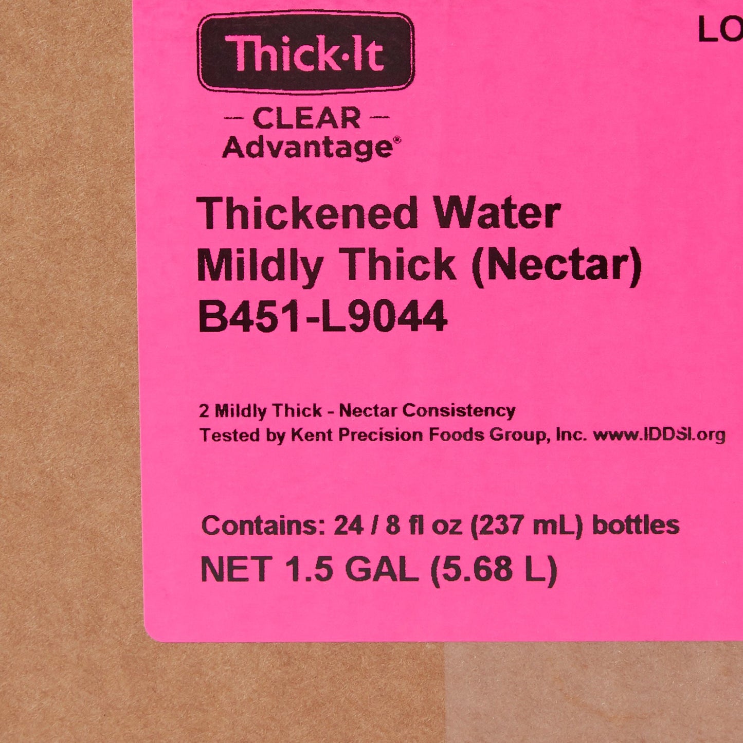 Thick-It® Clear Advantage® Nectar Consistency Thickened Water, Bottle