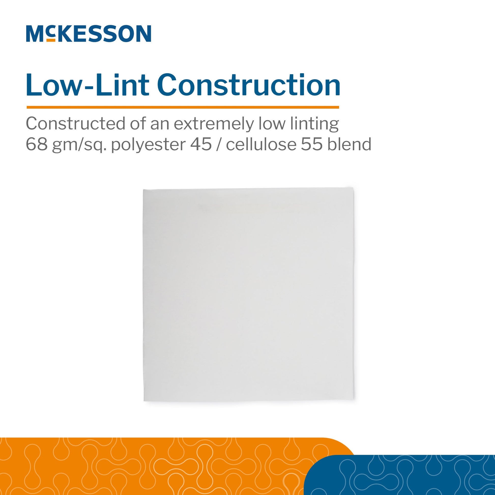 McKesson Cleanroom Low Lint Wipes
