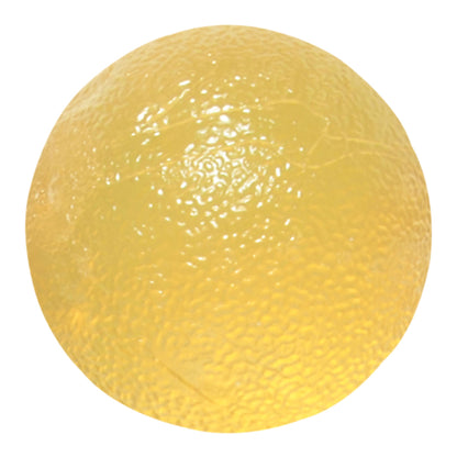 CanDo® Standard Gel Squeeze Ball, Yellow, Extra Light