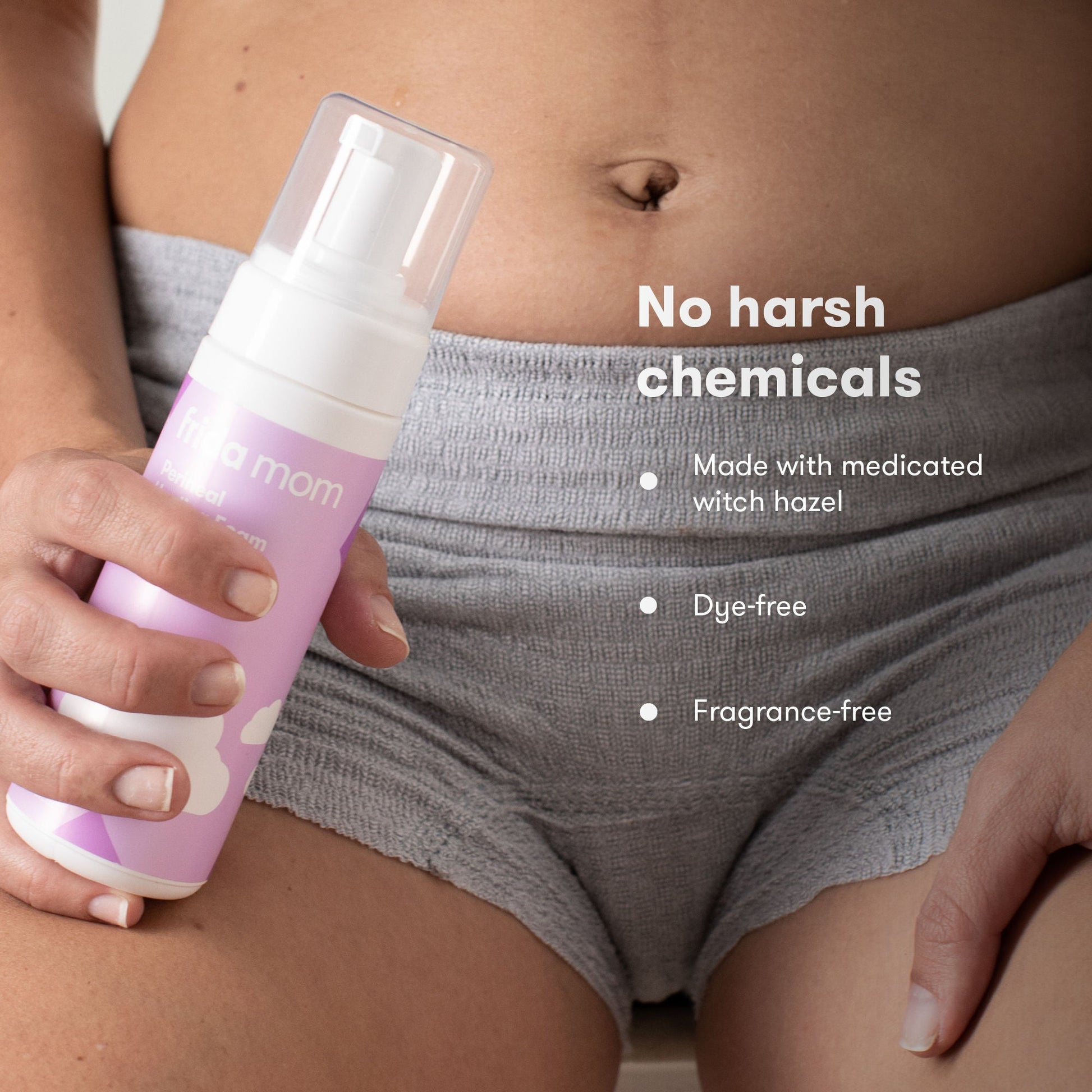 Frida Mom Perineal Healing Foam, Cooling Pain Relief from Vag to Tush
