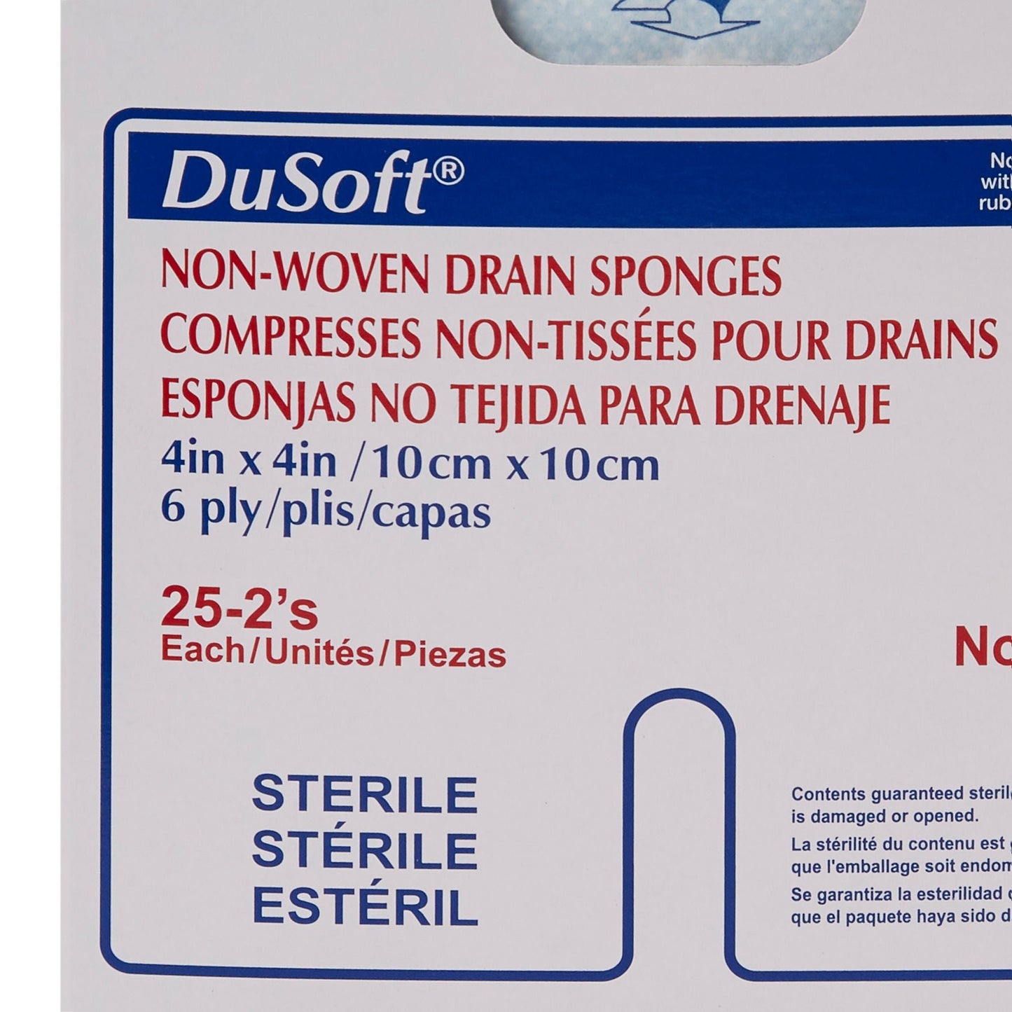 Dumex IV/Drain Split Dressing, 6-Ply