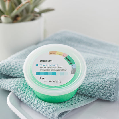 McKesson Therapy Putty, Green, Medium, Container