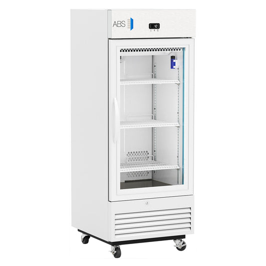 ABS Upright Refrigerator Laboratory Use 12 cu.ft. 1 Glass Swing Door Cycle Defrost