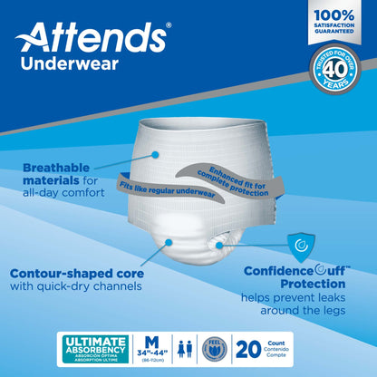 Attends® Advanced Underwear