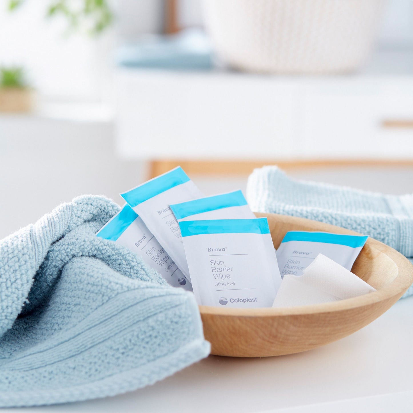 Brava® Sting-Free Skin Barrier Wipes