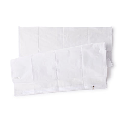 Mark-Clark® White 4 mil Plastistaff Pillow Cover With Zip