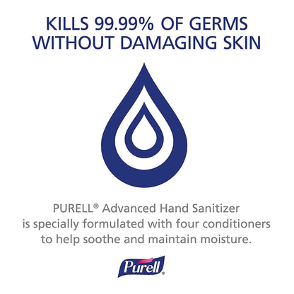Purell® Advanced Hand Sanitizer, Pump Bottle
