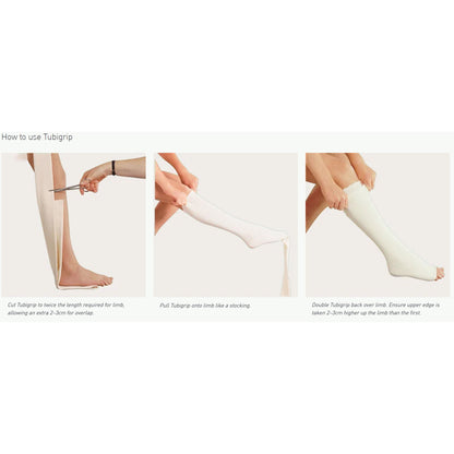 Tubigrip® Pull On Elastic Tubular Support Bandage, Size F