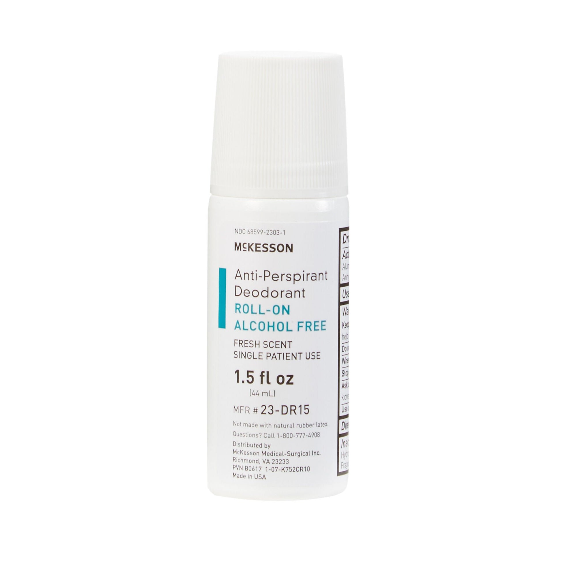 McKesson Antiperspirant / Deodorant, Fresh Scent, Roll-On