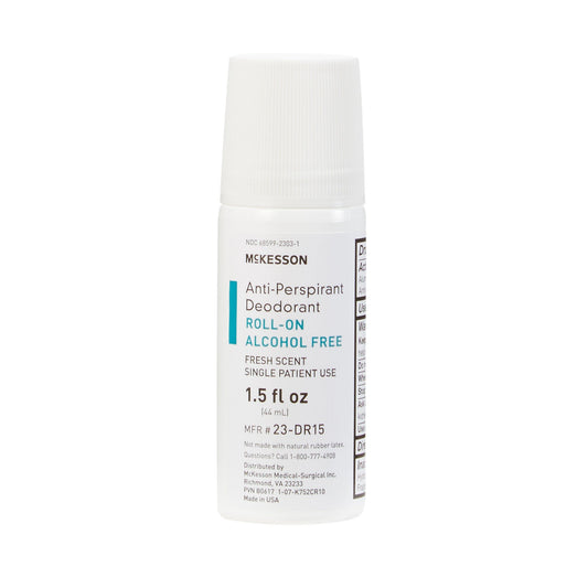 McKesson Antiperspirant / Deodorant, Fresh Scent, Roll-On