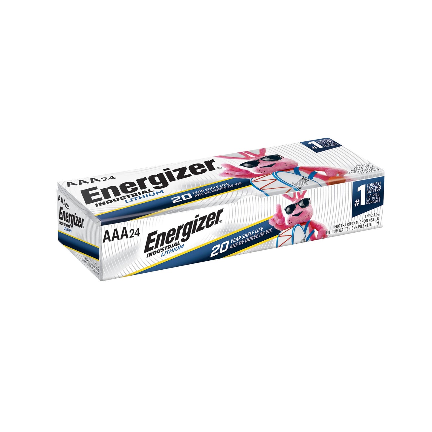 Energizer® Industrial AAA Alkaline Batteries, 24 Pack