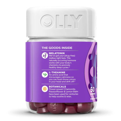 Olly Sleep Gummies, Blackberry Zen