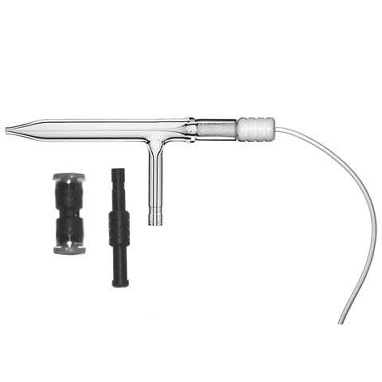 K-Type Concentric Nebulizer, 0.7 lpm Ar, 30psi, 2mL/min, Quick Disconnect, Argon Connect - Alpha Resources part ARICP834