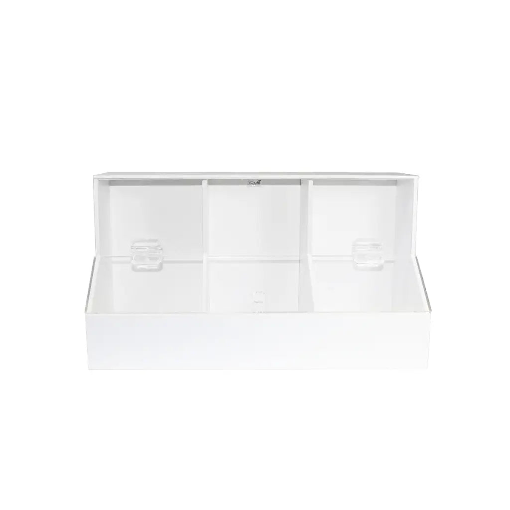 TrippNT Large 3-Compartment Dispensing Bin | PVC with Removable Lid 50005