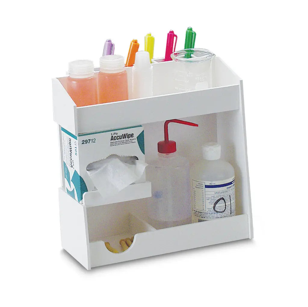 TrippNT pH Meter Workstation | PVC Calibration Organizer & Spill Containment 50006