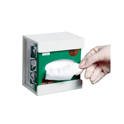 TrippNT Small Kimwipe Holder | Wall-Mounted PVC Dispenser 50008