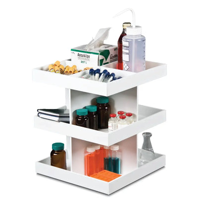 TrippNT 50015 Rotating Triple Shelf Organizer - Top View