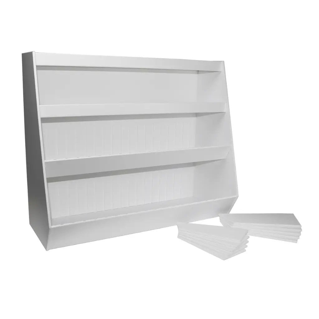 TrippNT 50028 Lab Storage Shelf Stocked with Laboratory Consumables