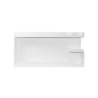 TrippNT 50039 pH Meter Workstation - Two Shelf View with Safety Lip Detail