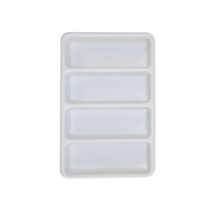TrippNT 50040 Shallow 4 Slot Organizer Holding GC Syringes NMR Tubes