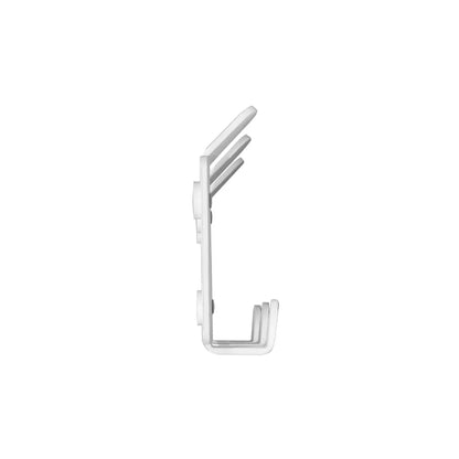 TrippNT 50086 Magnetic Triple Hook Mounted on Steel Fume Hood Side Panel