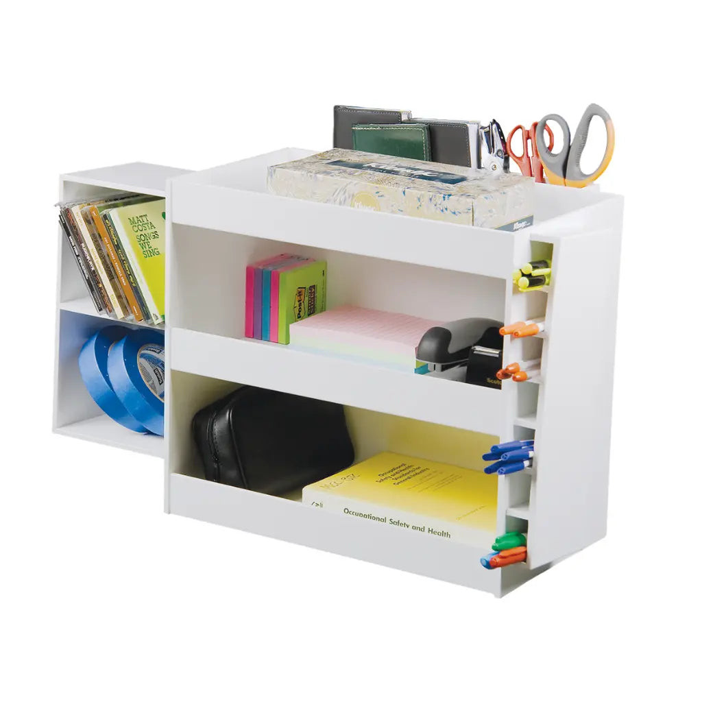 TrippNT 50104 — loaded in-use view with bottles, tools, and consumables organized on all shelves