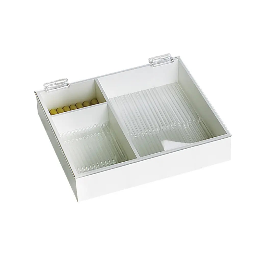 TrippNT 50145 — side profile showing 2.875-inch height and 10.625-inch depth portable tray form factor