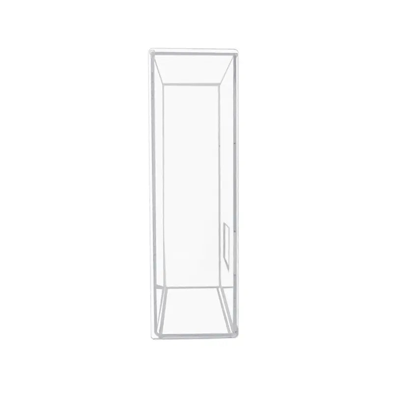 TrippNT 50151 Medium Apparel Dispenser - Side Profile and Keyhole Mount Back Panel