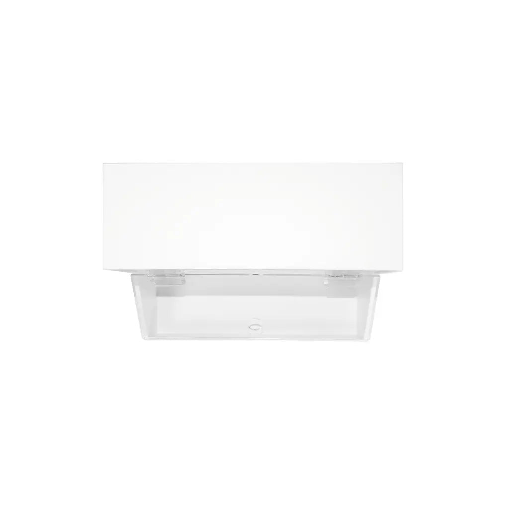 TrippNT 50160 Medium Dispensing Bin - Side Profile Showing Depth and PVC Construction
