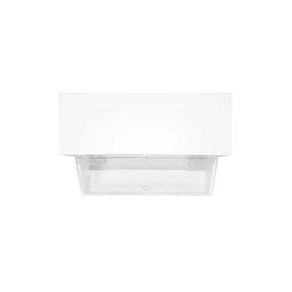 TrippNT 50160 Medium Dispensing Bin - Side Profile Showing Depth and PVC Construction