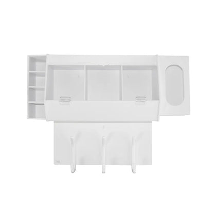 TrippNT 50193 Lab Entry Changing Station - Three Dust-Protected Bins and Coat Hook Detail
