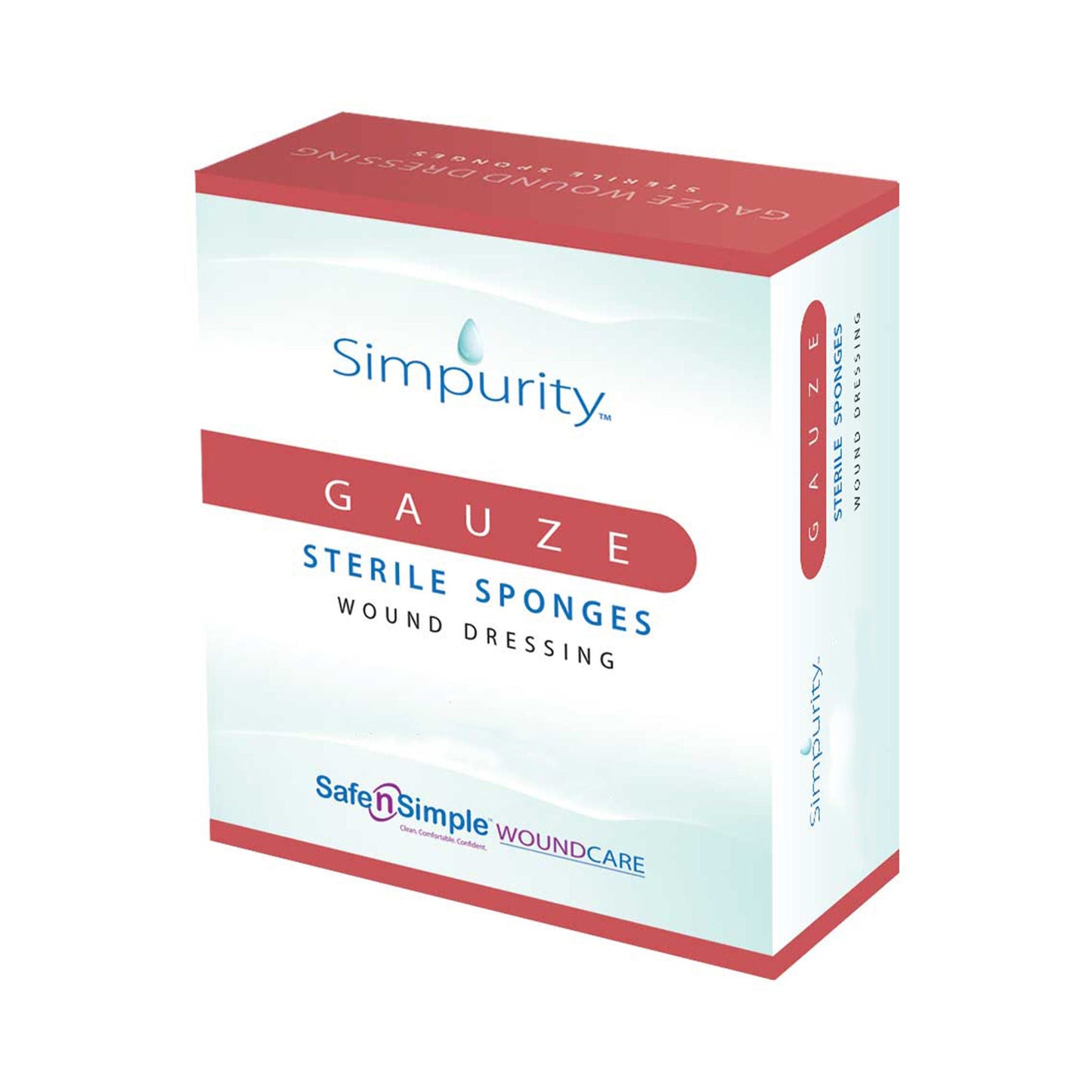 Simpurity™ Sterile Gauze Sponge, 12-Ply