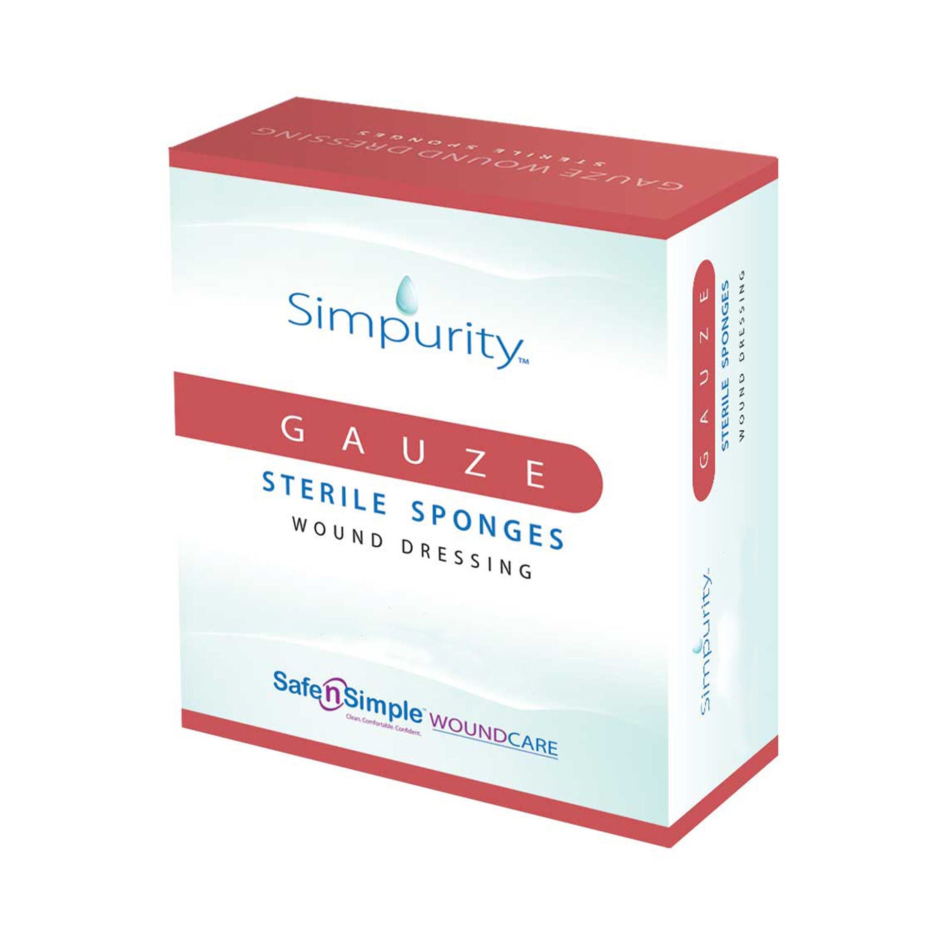 Simpurity™ Sterile Gauze Sponge, 12-Ply