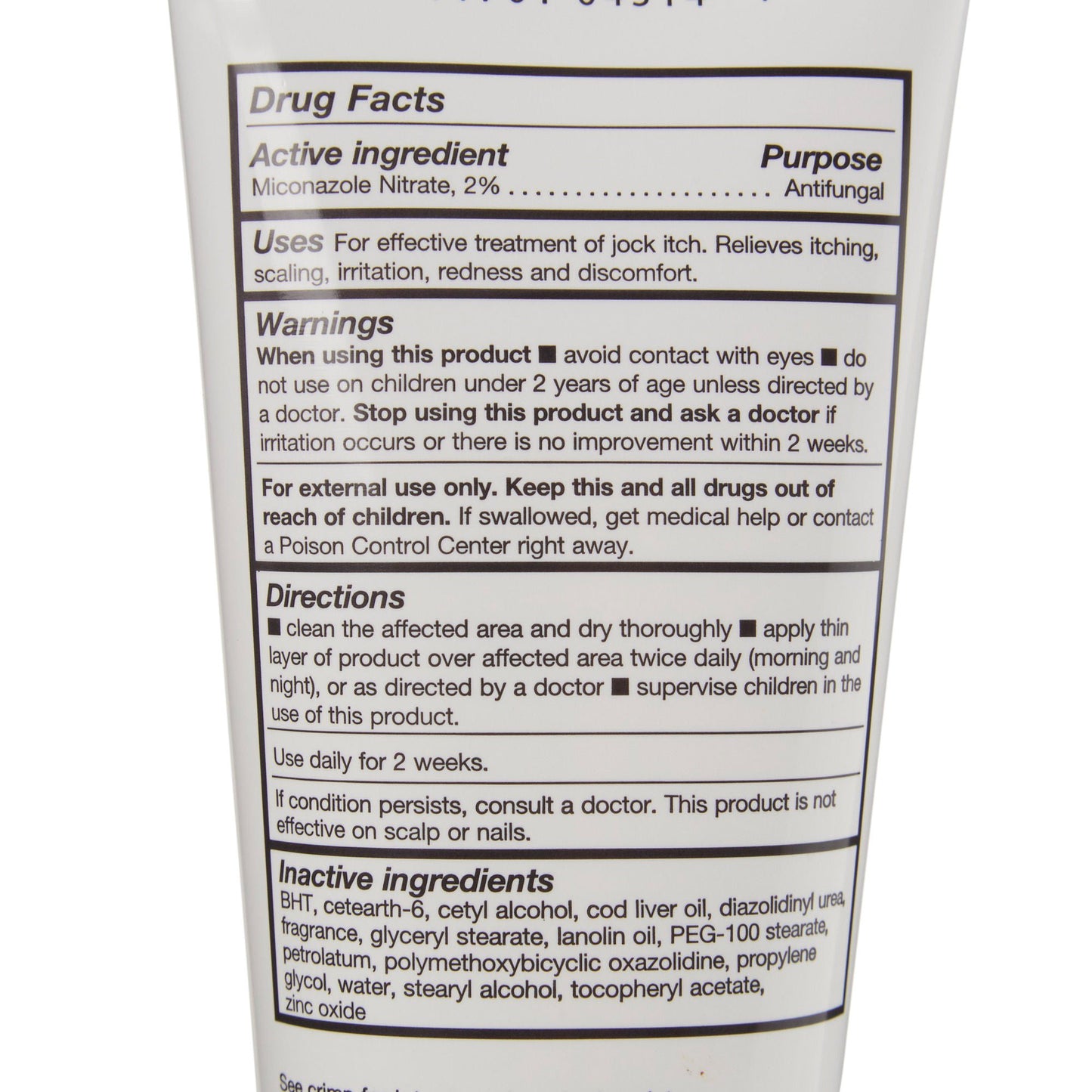 Baza® Antifungal Skin Protectant Cream, CHG-Compatible, Scented, Tube