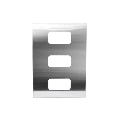 TrippNT 50276 — angled view showing 3 stainless steel dispensing bays and brushed finish surface