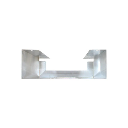 TrippNT 50276 — side profile showing 3.875-inch depth and keyhole wall-mount slot
