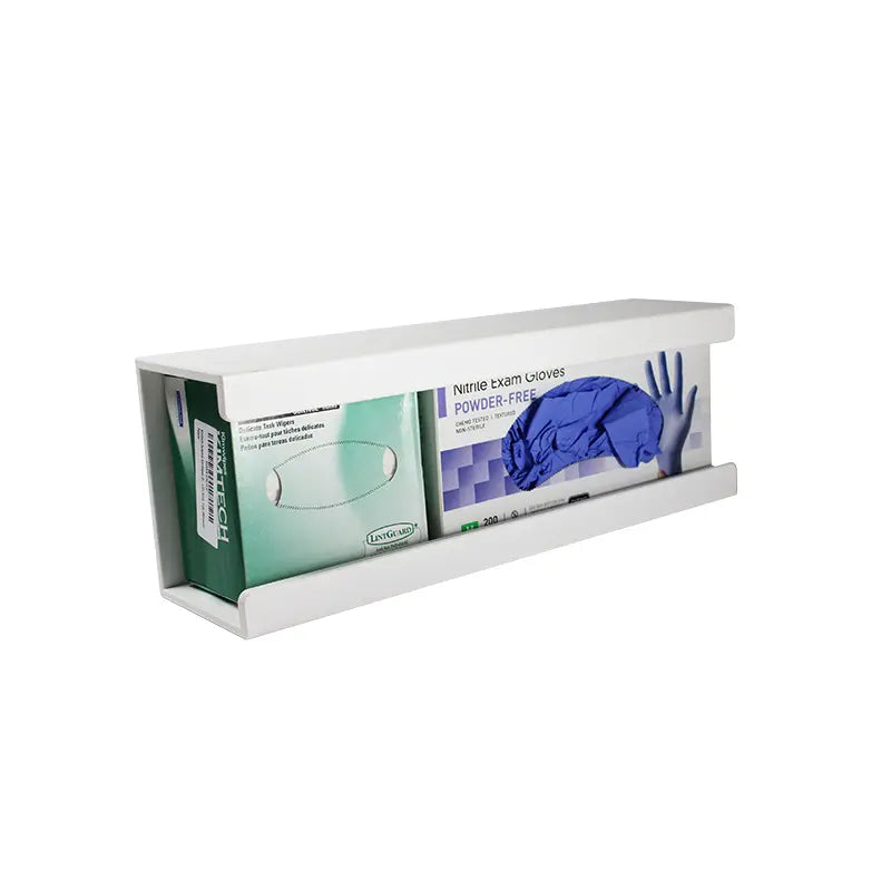 TrippNT 50282 — close-up of magnet backing plate and PVC tension frame corner construction