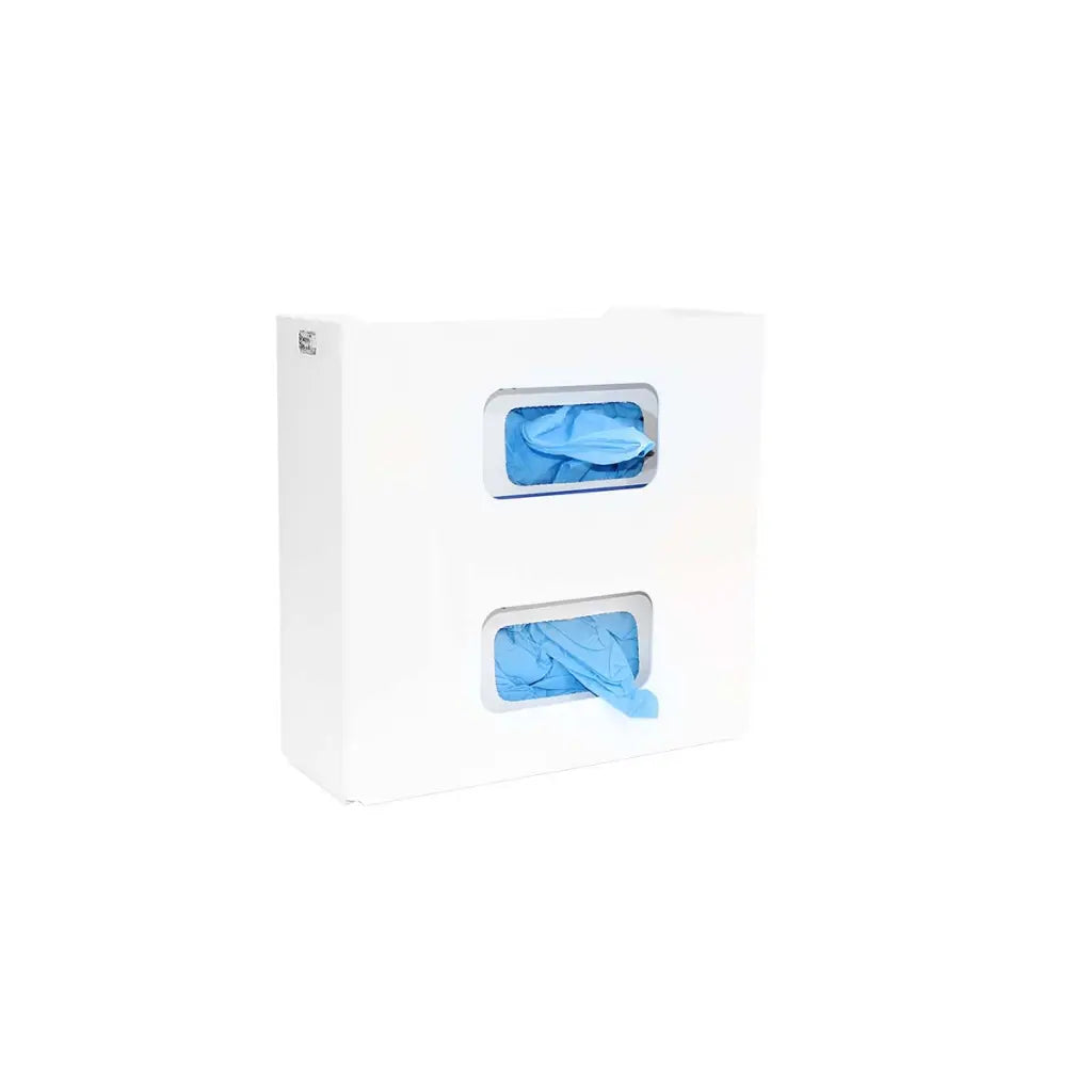 TrippNT 50306 Double Glove Box Dispenser Keyhole Hardware Detail Side View