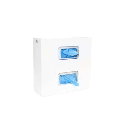 TrippNT 50306 Double Glove Box Dispenser Keyhole Hardware Detail Side View