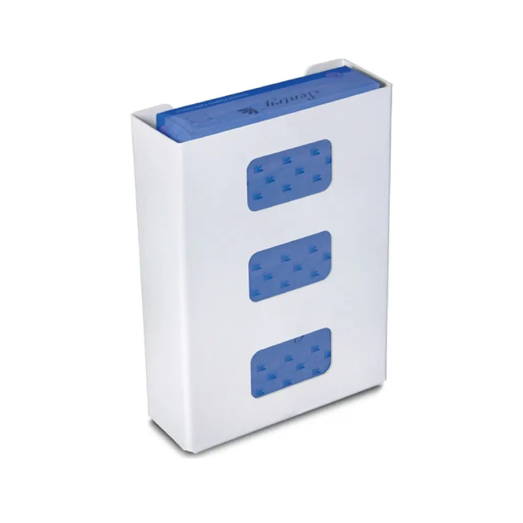 TrippNT 50307 — family view showing single, double, and triple Priced Right dispenser height comparison