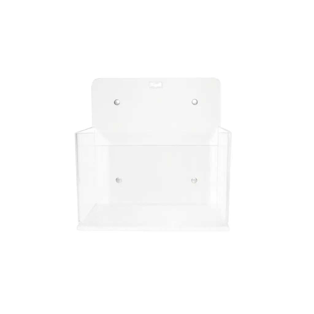 TrippNT 50358 — angled view showing clear acrylic side panels and hinged top lid